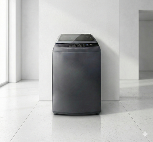 Lavadora Automática Gris (Midea)