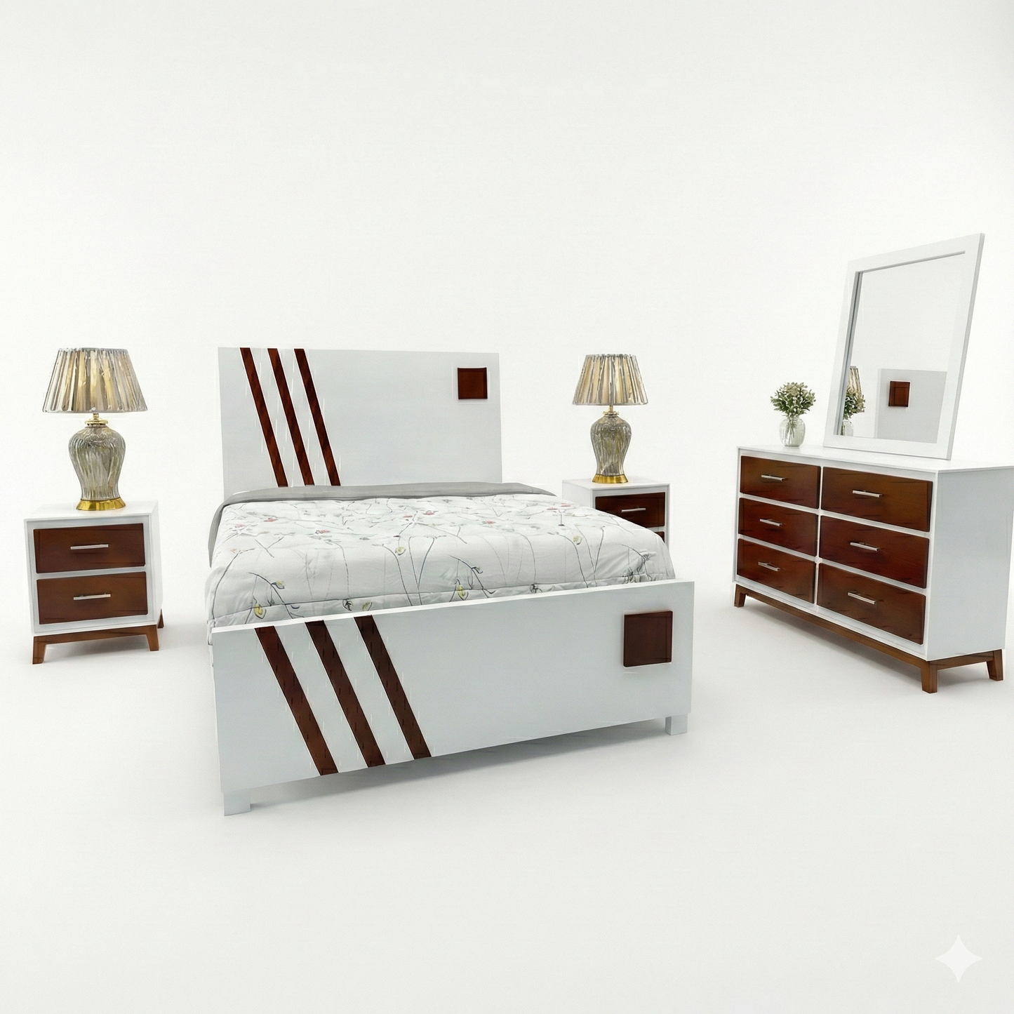 Juego de Aposento Queen Size (Mariel)